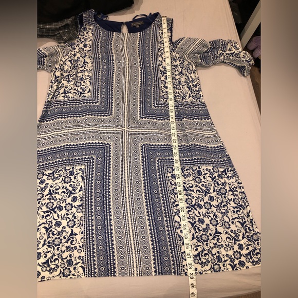 LUXOLOGY WOMENS KNEE LENGTH DRESS (FULLY LINED) - Picture 8 of 10